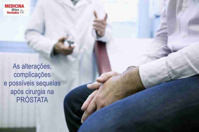 Complicações após cirurgia da próstata