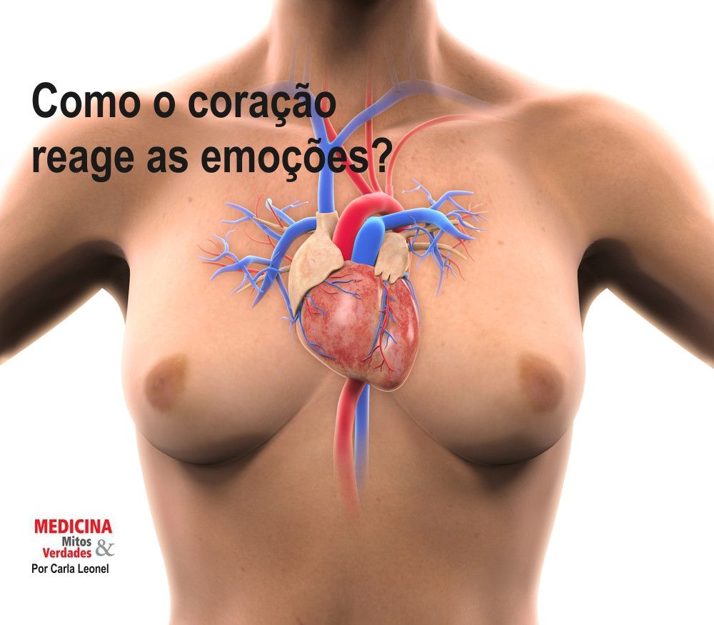 Como o coração reage a uma forte emoção?