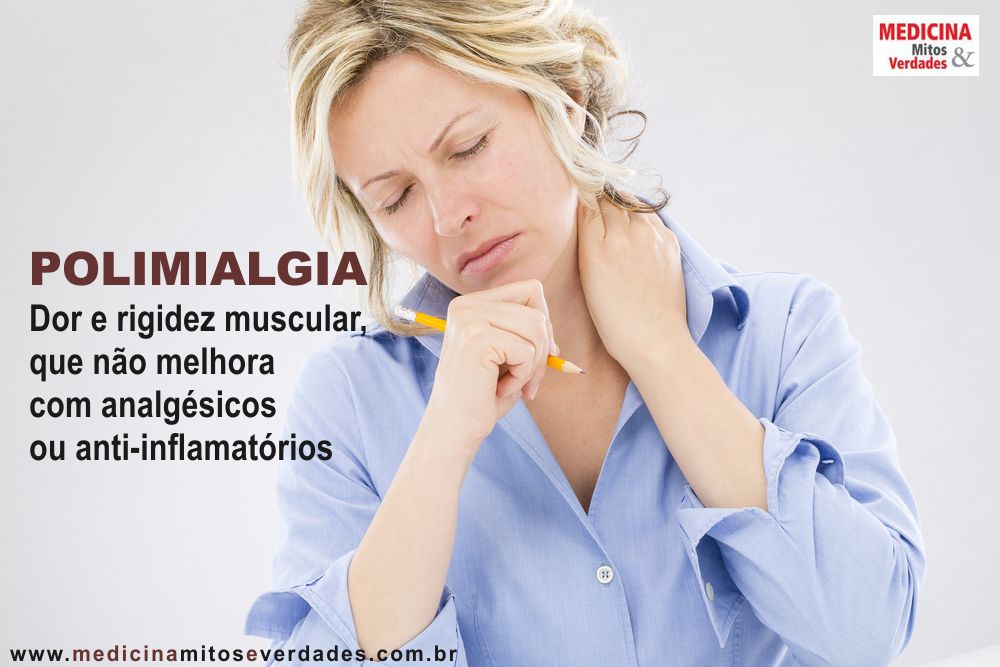 Dor muscular persistente pode ser polimialgia